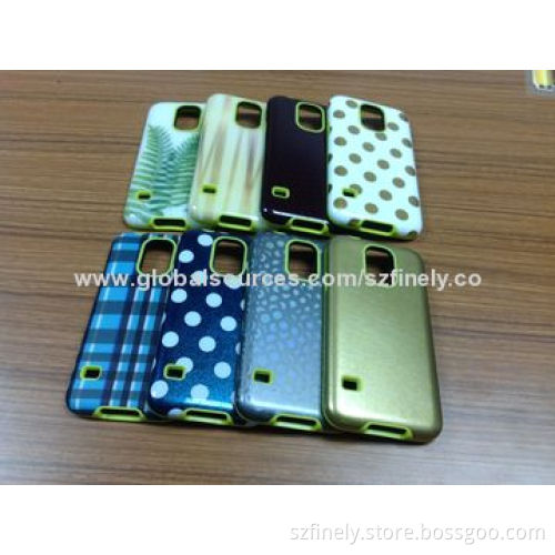 IML Case for Samsung Galaxy S5, IMD with Double Injections, New Technology, High-quality